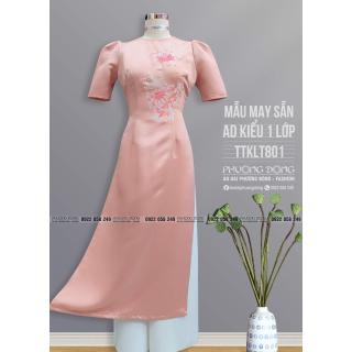 Áo Dài Phom Trẻ Vải Tafta TTKLT801